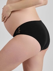 Noir - Slips de maternité JoJo Maman Bébé 3-Lot Dentelle à bordures - Image 4 de 5