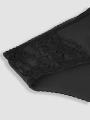 Noir - Slips de maternité JoJo Maman Bébé 3-Lot Dentelle à bordures - Image 5 de 5