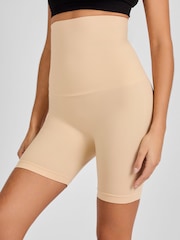 Amêndoa nua - Shorts pós-parto Emma Jane - Imagem 1 de 4