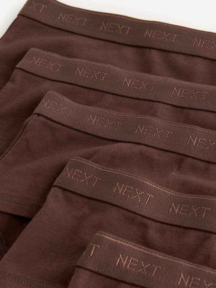 Truffle Brown 5 Pack Hipster Briefs (2-16yrs) - Image 3 of 3 Truffle Brown 5 Pack Hipster Briefs (2-16yrs) - Image 3 of 3