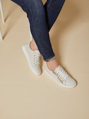 Jones Bootmaker Ladies Side Zip Casual Trainers - Image 2 of 7