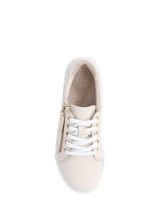 Jones Bootmaker Ladies Side Zip Casual Trainers - Image 6 of 7