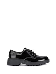 Geox Junior Girl's Casey Black Shoes - Image 1 of 4