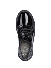 Geox Junior Girl's Casey Black Shoes - Image 3 of 4