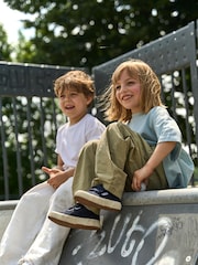 Superga Kids 2750 Strap Canvas Trainers - Image 4 of 9