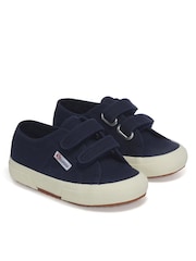 Superga Kids 2750 Strap Canvas Trainers - Image 5 of 9