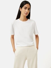 Jigsaw White Boy Heavy 100% Cotton T-Shirt - Image 1 of 1