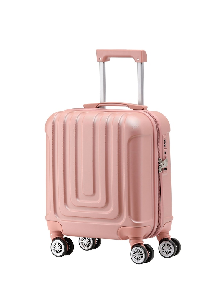 Flight Knight 45x36x20cm Easy Jet Underseat 8 Wheel ABS Hard Case Cabin Carry On Hand Luggage - Image 1 of 7