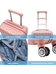 Flight Knight 45x36x20cm Easy Jet Underseat 8 Wheel ABS Hard Case Cabin Carry On Hand Luggage - Image 4 of 7