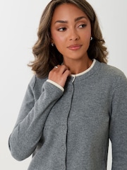 Threadbare Grey Contrast Stripe Wide Leg Sweat Set - Image 4 of 5