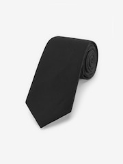 Black Silk Tie - Image 1 of 3