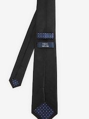 Black Silk Tie - Image 2 of 3