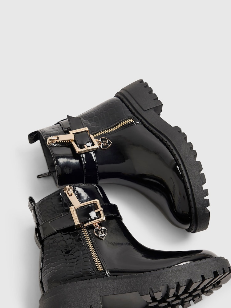 River Island Side Zip Chelsea Етік - 5суретінің 5 суреті