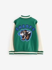 Green Varsity Bomber Jacket (3-16yrs) - Image 2 of 5