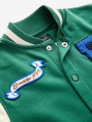 Green Varsity Bomber Jacket (3-16yrs) - Image 3 of 5