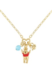 Peers Hardy Gold Tone Disney Winnie The Pooh Charm Necklace - Image 1 of 3