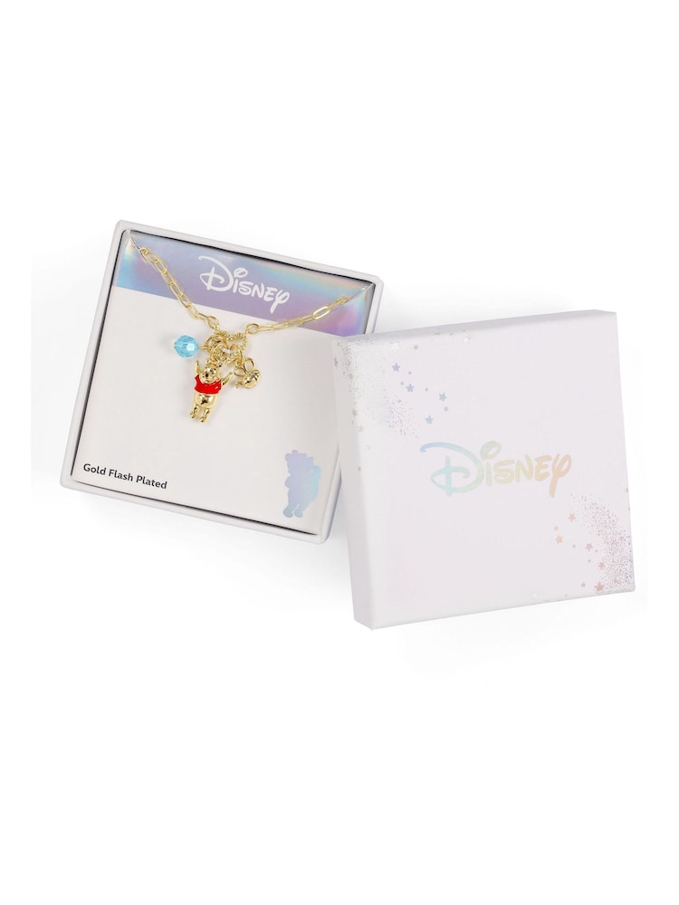 Peers Hardy Gold Tone Disney Winnie The Pooh Charm Necklace - Image 3 of 3