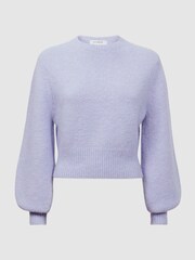 Florere Fluffy Crew Neck Jumper - Image 2 of 6