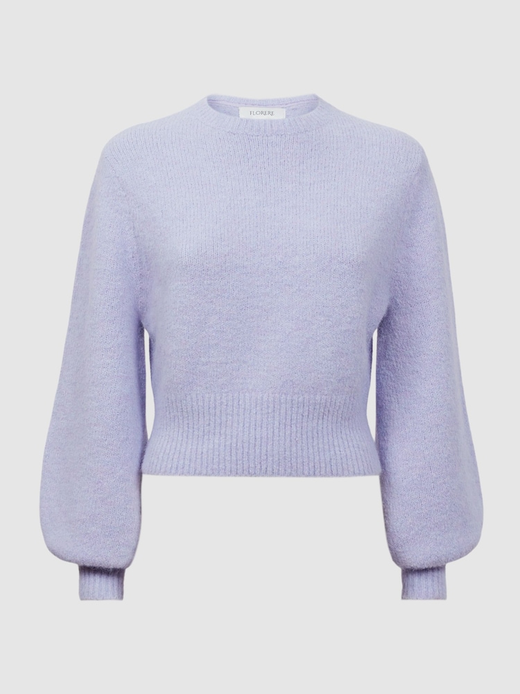 Florere Fluffy Crew Neck Jumper - Image 2 of 6