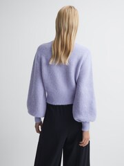Florere Fluffy Crew Neck Jumper - Image 5 of 6