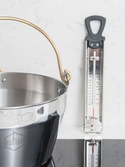 Kitchen Pantry Silver Jam Storage Canister - Image 1 of 4