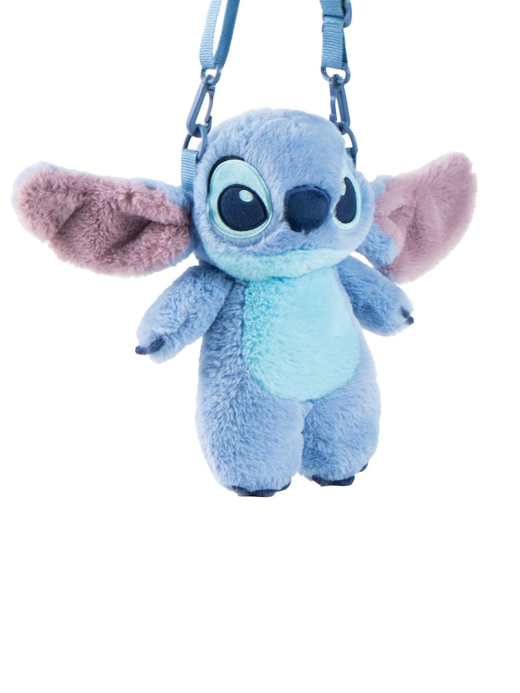 Peers Hardy Blue Disney Stitch Plush Bag - Image 2 of 8 Peers Hardy Blue Disney Stitch Plush Bag - Image 2 of 8