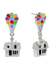 Peers Hardy Silver Disney Pixar UP Balloon House Stud Earrings - Image 1 of 3