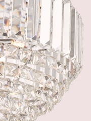 Laura Ashley Chrome Vienna 5 Light Chandelier Light - Image 4 of 5
