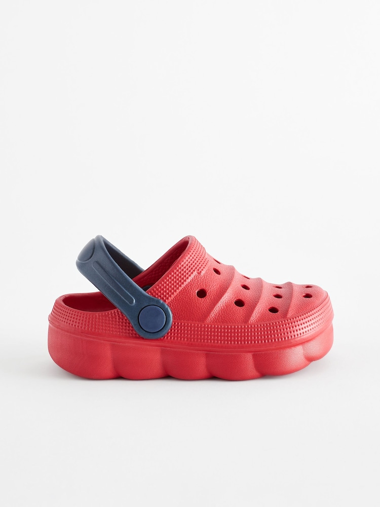 Red Clogs - Image 2 of 5