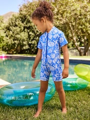 Blue Sunsafe Swimsuit (3mths-7yrs) - Image 1 of 6