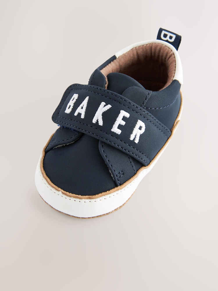 marine - Baker by Ted Baker Boys Padders Trainers - Image 3 of 6