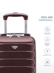 Flight Knight Burgundy Luggage - Image 3 of 7
