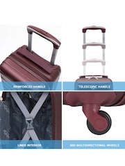 Flight Knight Burgundy Luggage - Image 4 of 7