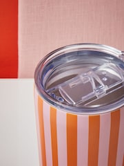 Multi Striped Travel Cup - Image 2 of 5