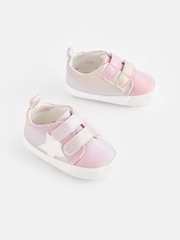 Regenboogprint - Babysneakers met twee bandjes (0-24 mnd) - Image 1 of 5