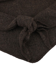 Totes Brown Wool Blend Triangle Scarf - Image 5 of 5