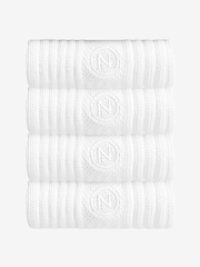 White Cushioned Sports Socks 4 Pack - Image 1 of 3
