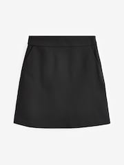 Boden Black Jersey A-line Mini Skirt - Image 1 of 5