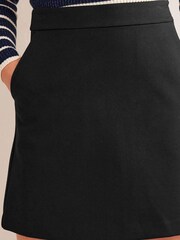 Boden Black Jersey A-line Mini Skirt - Image 3 of 5