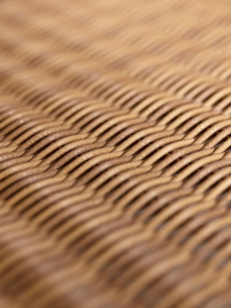 Charles Bentley Natural Zanzibar Garden 2 Seater Bench - Image 6 of 6