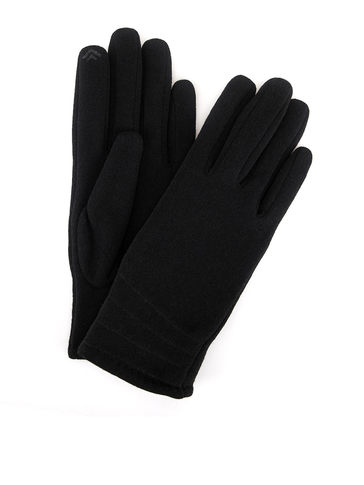 Totes Black Thermal Gloves with Smartouch - Image 2 of 5 Totes Black Thermal Gloves with Smartouch - Image 2 of 5