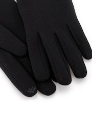 Totes Black Thermal Gloves with Smartouch - Image 4 of 5