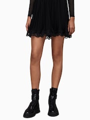 AllSaints Black Azura Skirt - Image 4 of 6