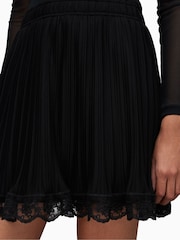 AllSaints Black Azura Skirt - Image 5 of 6