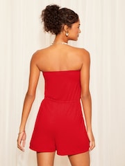 Rot - Friends Like These – Bandeau-Overall mit Taillenschnürung - Bild 4 von 4