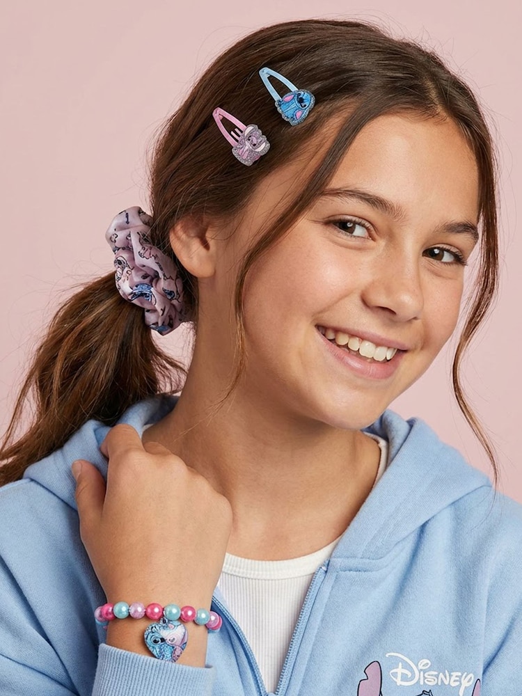 Peers Hardy Blue Lilo & Stitch Hair Accessories - Image 1 of 5 Peers Hardy Blue Lilo & Stitch Hair Accessories - Image 1 of 5