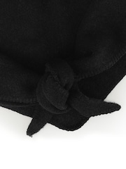Totes Black Wool Blend Triangle Scarf - Image 5 of 5