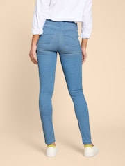White Stuff Dark Blue Janey Jeggings - Image 2 of 7