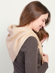 Totes Natural Wool Blend Triangle Scarf - Image 2 of 5
