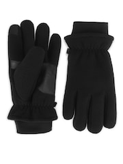 Totes Black Fleece Gloves with Smartouch - Image 2 of 5